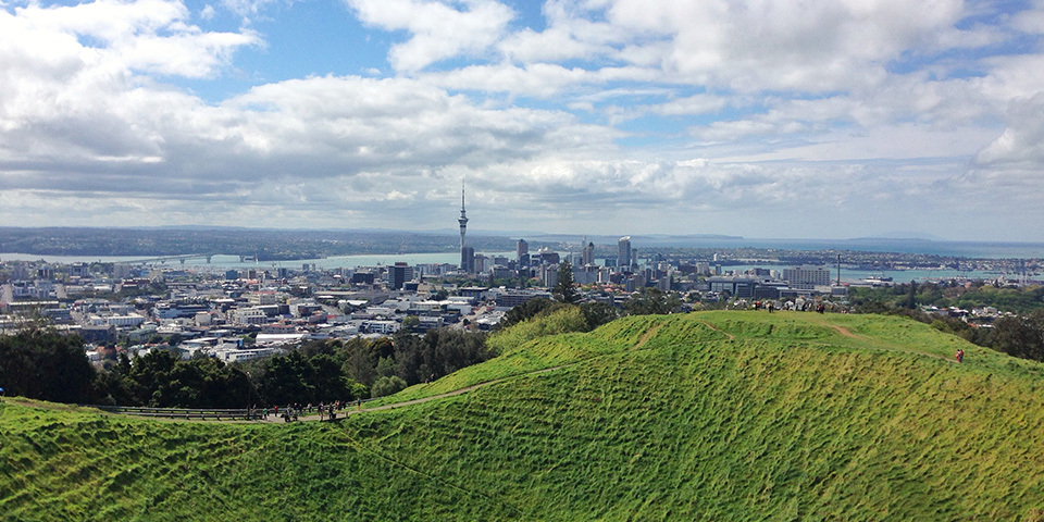 Vol vers Auckland