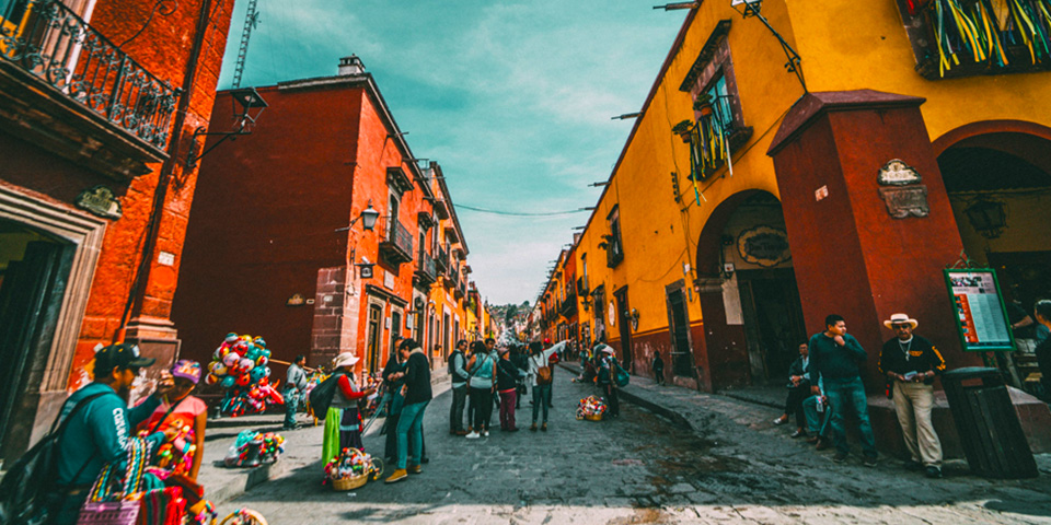 Arrivée à Mexico