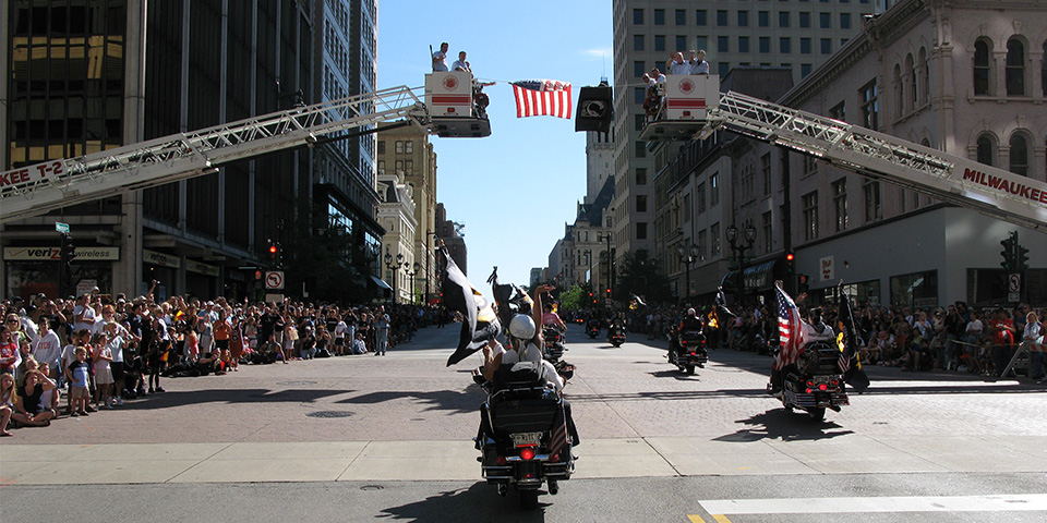 Arrivée à Chicago et Bike-Week de Milwaukee